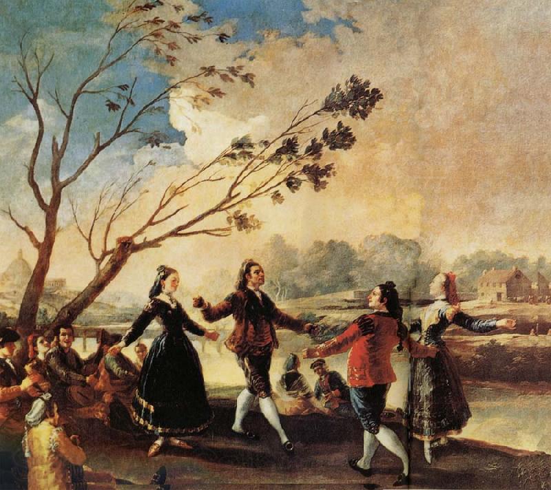 Francisco Goya Danching by the River Manzanares Spain oil painting art